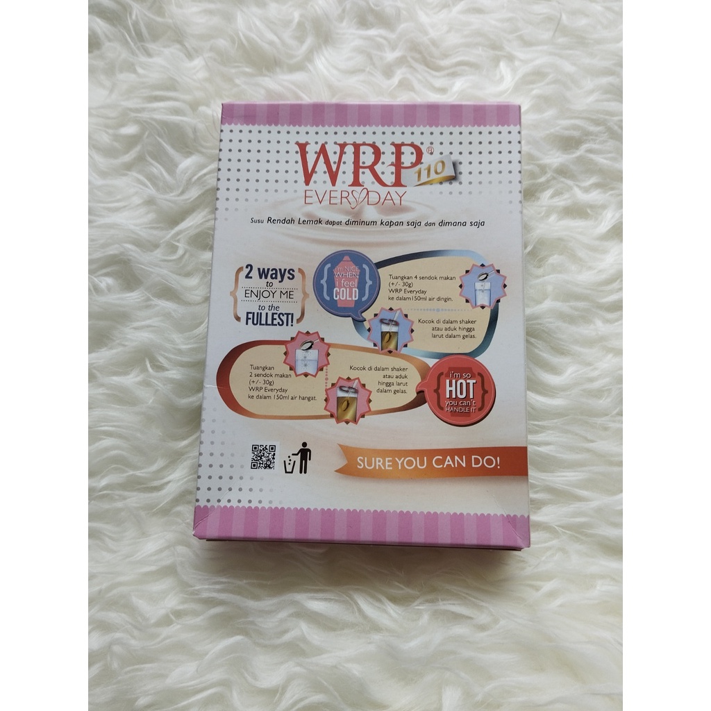 

WRP Everyday 200 gram Choco Hazelnut susu rendah lemak