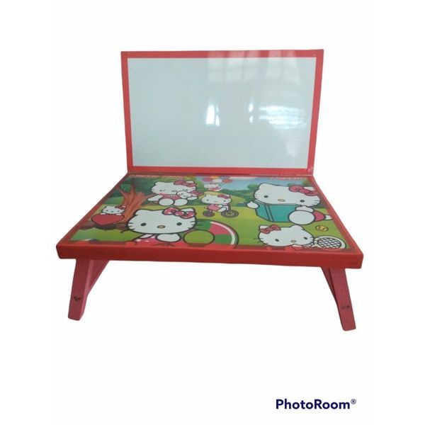 

Ready Meja Belajar Plus Papan Tulis Lipat Karakter Anak Minimalis GRATIS SPIDOL Dan PENGHAPUS 30x40x24,-----