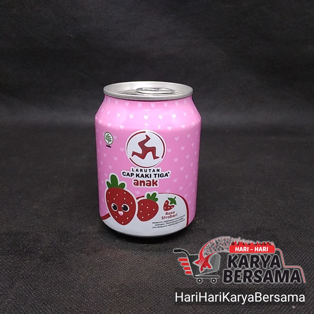 

CAP KAKI TIGA STRAWBERRY MINUMAN LARUTAN ANAK 250ML