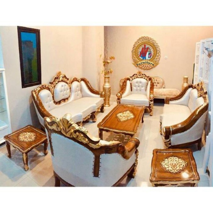 Kursi Tamu Sofa Ganesa Jati Jepara