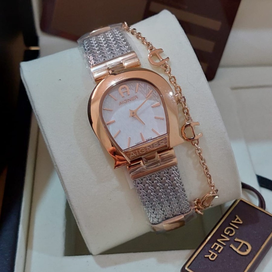 Original 100% Jam Tangan Wanita AIGNER ARWLG2101214 Cremona Nuovo  Swiss made in Garansi Resmi 2 Tah