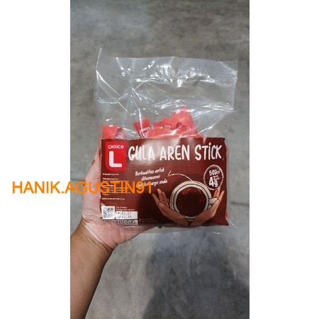 

Gula Aren Choice L Brown Sugar Bubuk Stick / Gula Merah / Coconut Sugar / Nira Kelapa / Palm Sugar /Gula Kelapa Mb91