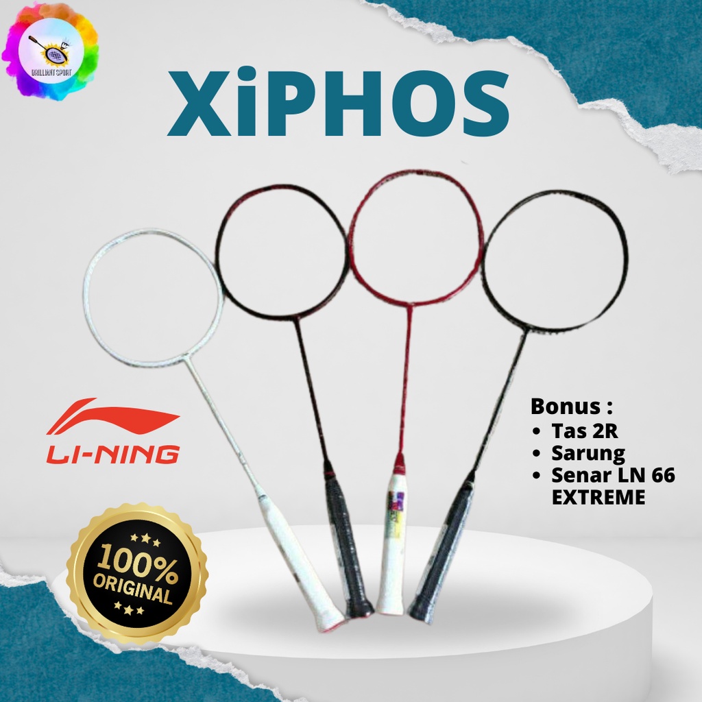 RAKET BADMINTON RAKET LINING XiPHOS X-1 / X1 ORIGINAL