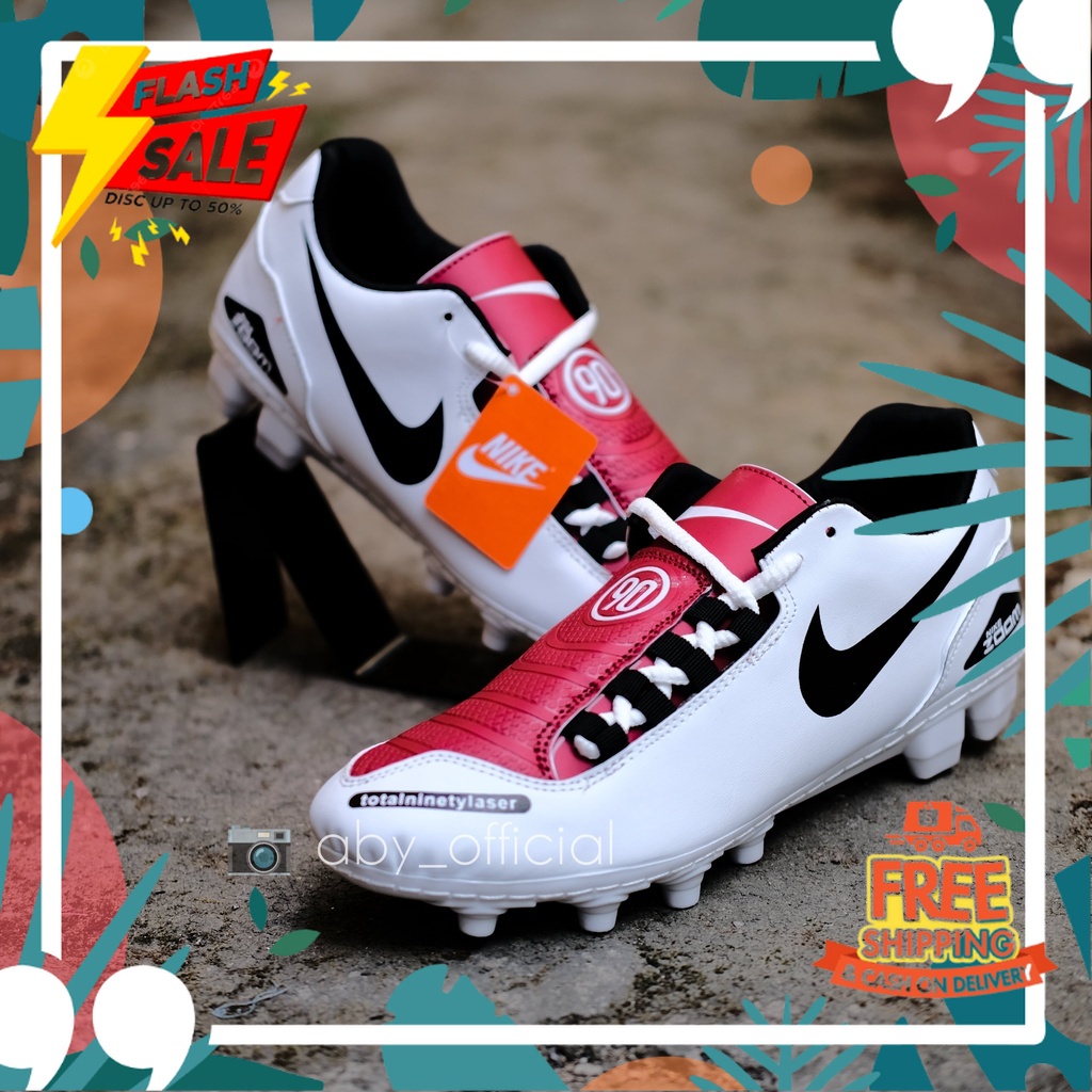 11.11 SALE CLASIC CASUAL // Sepatu Bola T90 Sol Dijahit