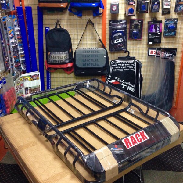 Paket Roofrack Buzzrack New Fortuner VRZ- New Pajero- New Rush-Terios