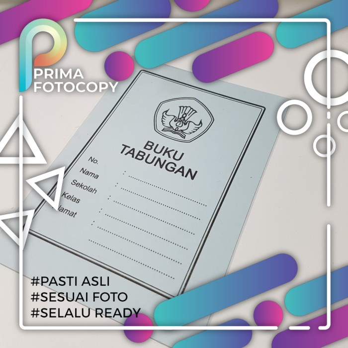 

Buku Tabungan isi 10 LEMBAR | UKURAN A6 | Buku Tabungan Sekolah |