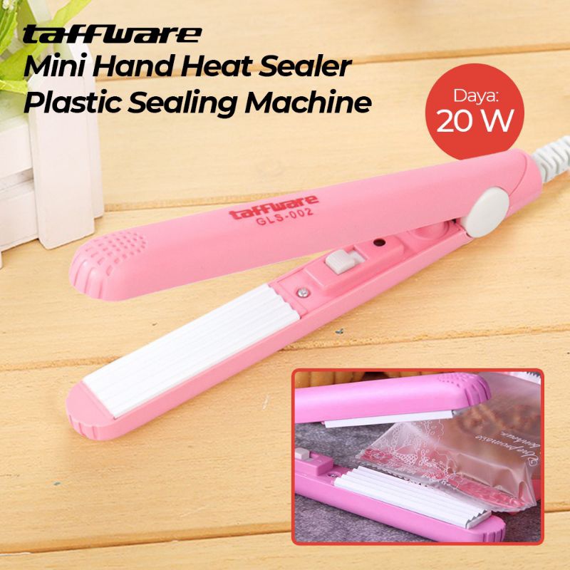 Alat Mini Hand Heat Sealer Press Plastik Portable Sealing Machine 20W Pres Plastik