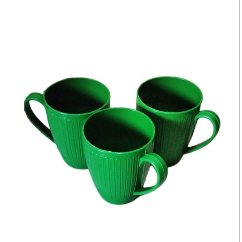 Cangkir plastik tebal cangkir kopi cangkir MP plast