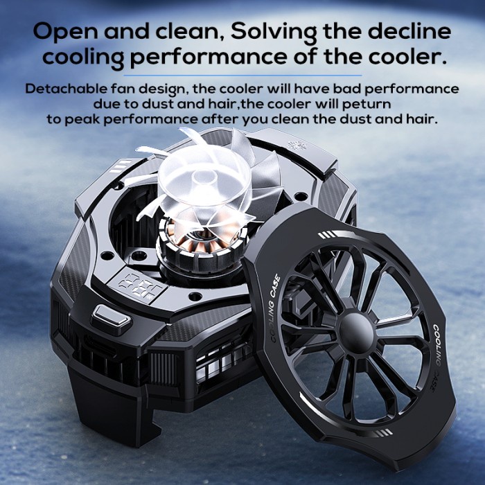 MURAH-  Funcooler C10 Fan Cooler Radiator Pendingin HP Cooling Fan gaming - Type-C- 1.2.23