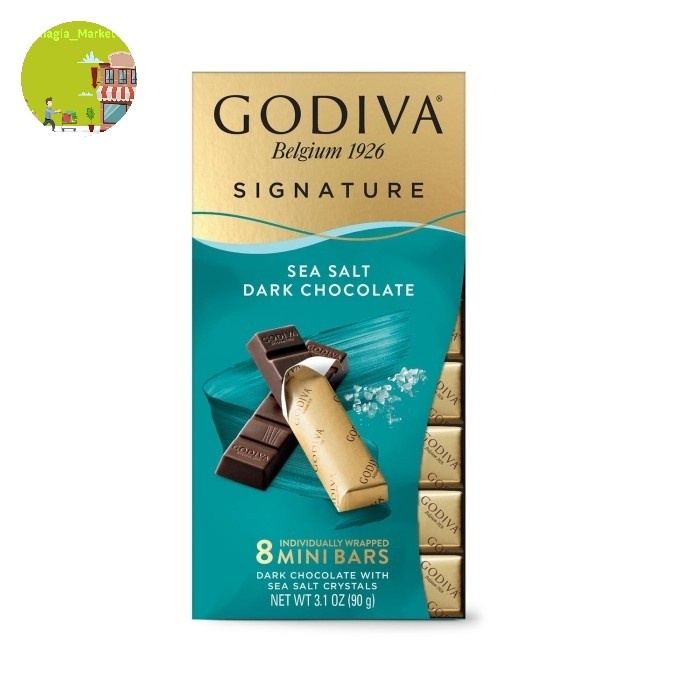 

Godiva Sea Salt Dark Chocolate 8Mini Bar 90gr