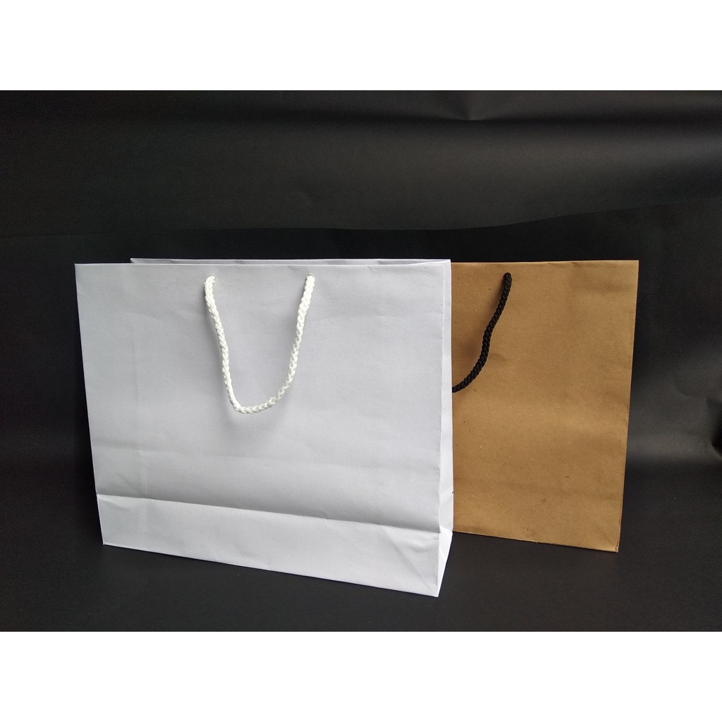 

Kertas Kraft Polos Besar - Putih & Coklat - Ready Stock Custom