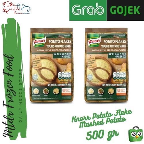 

[Big Sale] Knorr Potato Flakes - Tepung Kentang Serpih 500 gram