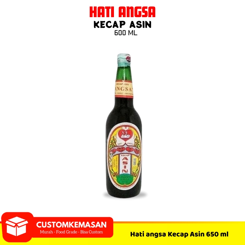 

Kecap asin hati angsa / Kecap asin 600ml / Hati angasa kecap asin / Kecap hati angsa / Kecap asin botol