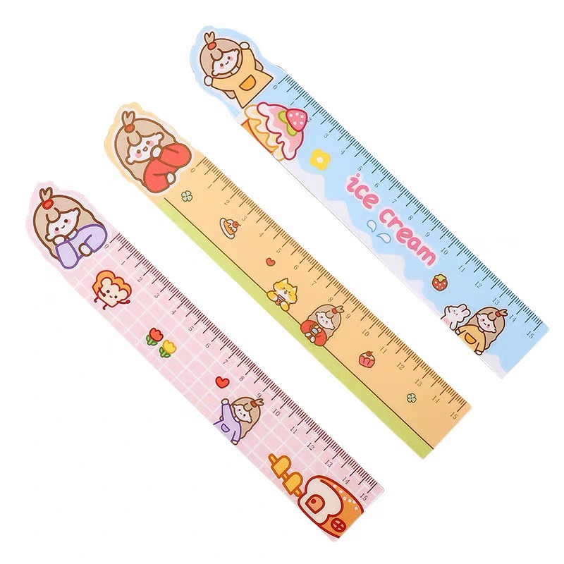 

PENGGARIS MAGNET FLEXIBLE LUCU/ GARISAN IMUT MOTIF ANIMAL/ CARTOON SOFT RULER -Yuan Yuan Mall