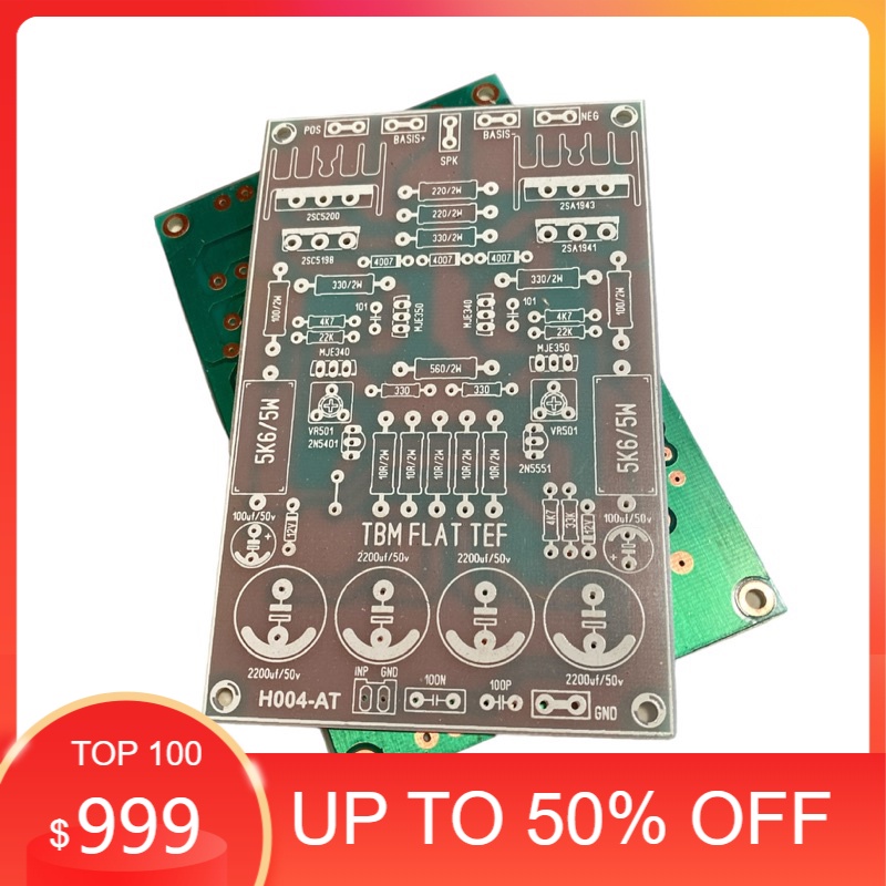 PROMO Pcb Driver TBM Flat TEF fiber fr4