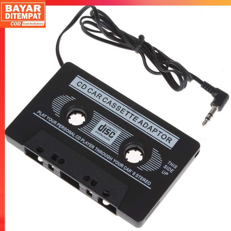 ( 100% ORI ) AutoLader Konverter Kaset Tape Mobil ke 3.5mm - 6883