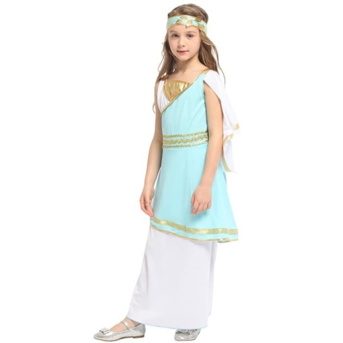 kostum yunani anak/baju adat yunani/kostum anak yunani/kostum athena