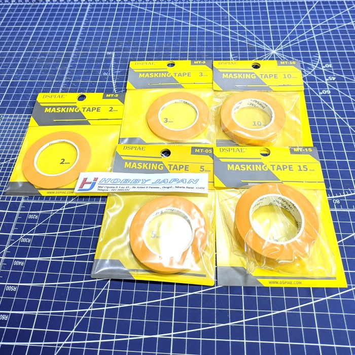 Dspiae Masking Tape 2mm 3mm 5mm 10mm 15mm 20mm