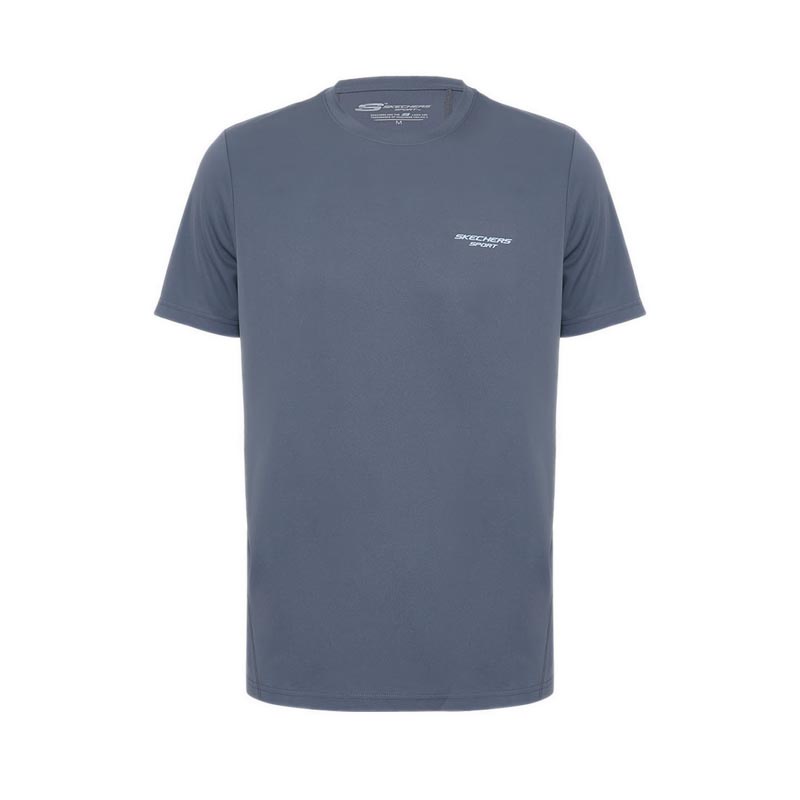 Skechers Men Running T-Shirt -Grey