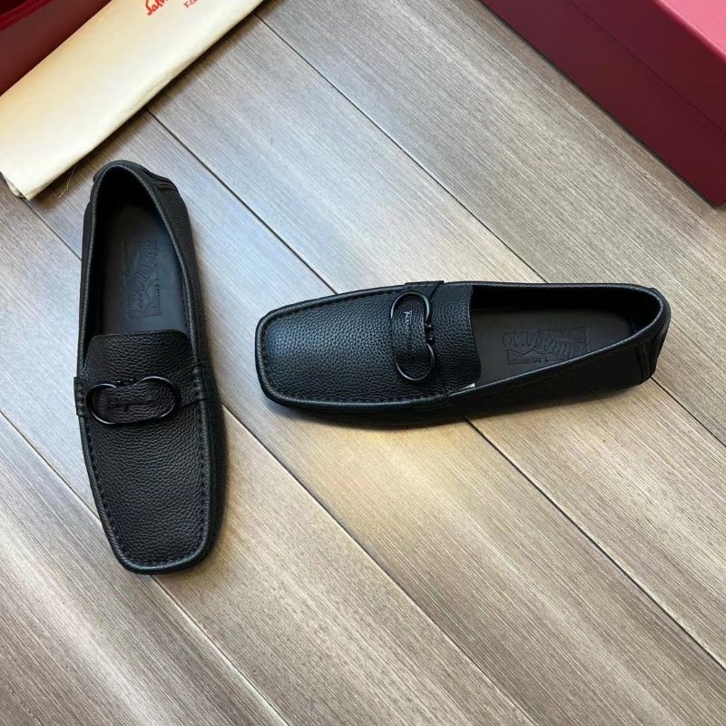 sepatu pria slip on men shoes loafer cowok hitam kulit fashion royal impor 723256