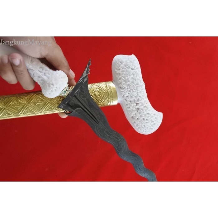 

keris sengkelat warangka gayaman g4ding kw istimewa mhr murah KP termurah