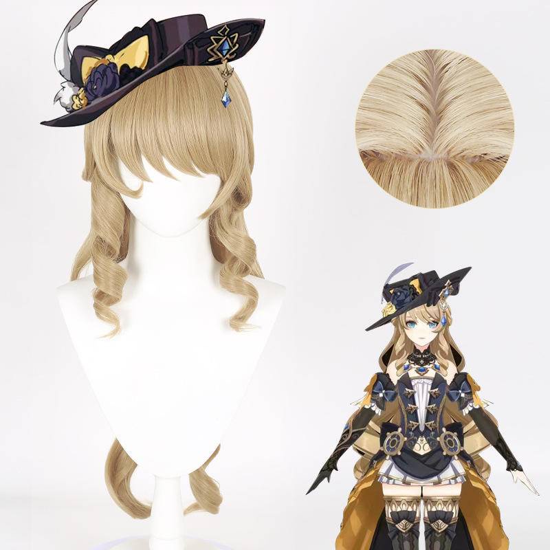 [Wetrose] Genshin Impact Navia Cosplay Costume Fontaine Wig