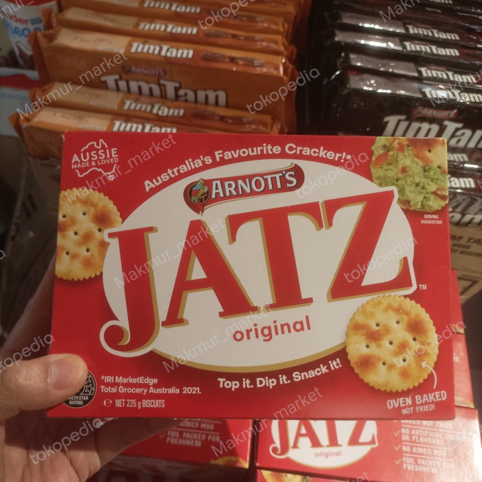 

arnott's jatz original 225gr