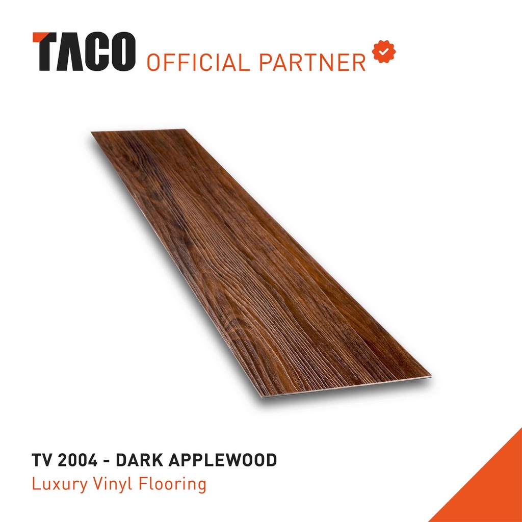 TACO Lantai Vinyl 2mm - TV 2004 Dark Applewood