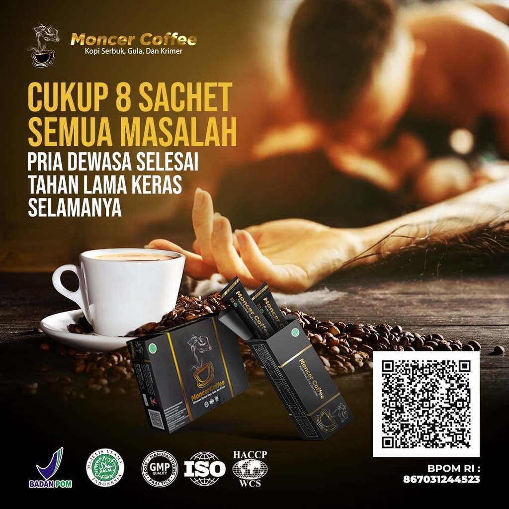 

Kopi MNCR Coffee Original 8 Sachet - Minuman Pria Dewasa Halal dan BPOM