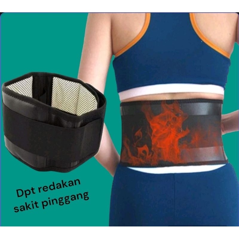 alat pereda sakit pinggang sabuk redakan sakit pinggang korset sabuk terapi pemanas pelangsing perut