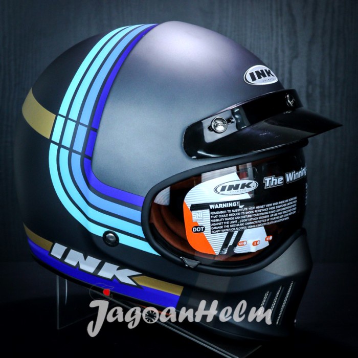 INK HELM TROOPER BORDERLINE | MATT ANTHRACITE | RETRO CLASSIC DDRING - L