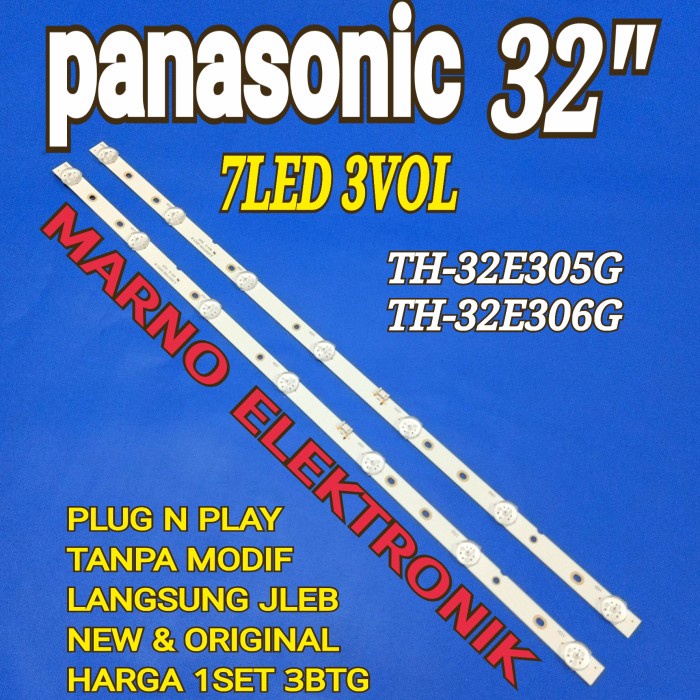 PART BL BACKLIGHT LED TV PANASONIC TH-32E305G PANASONIK TH 32E305G 32D305