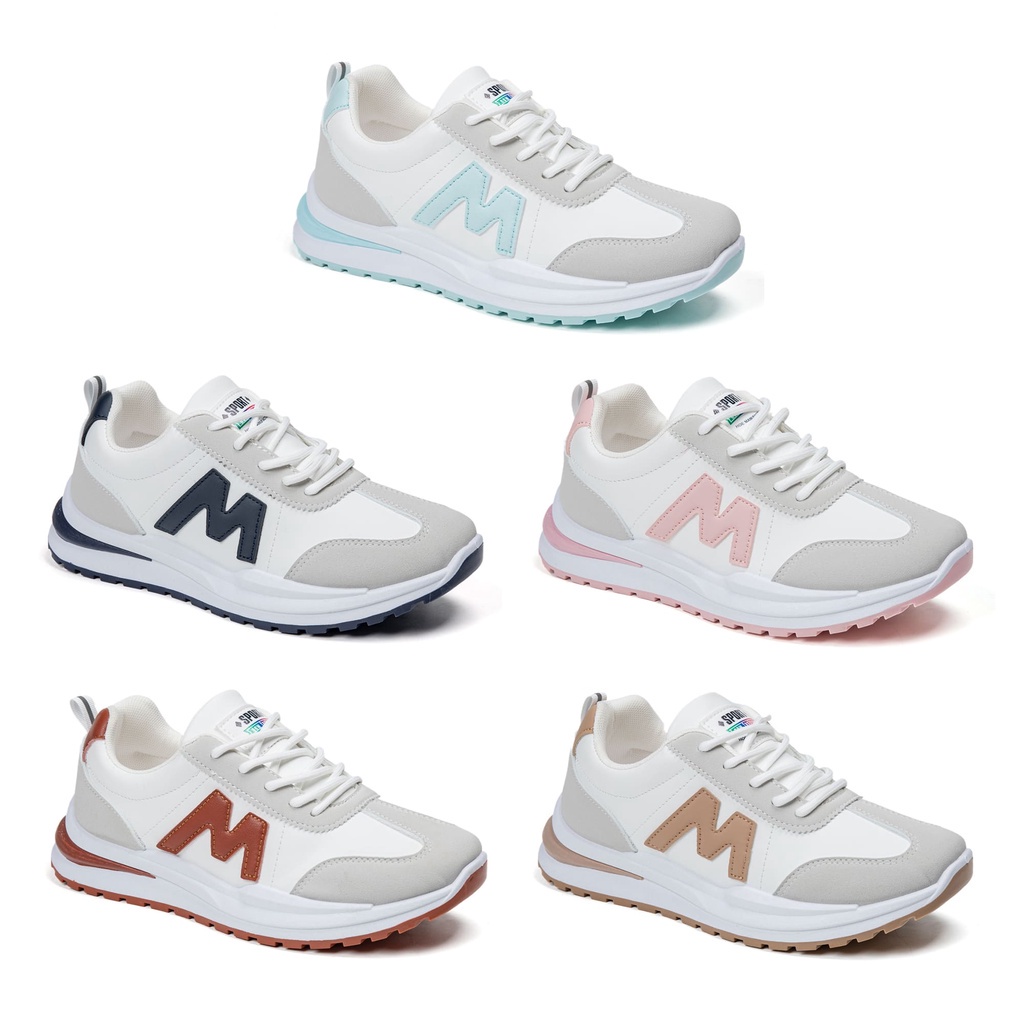 SGD Sepatu Sneakers Wanita Casual Sport Shoes Import
