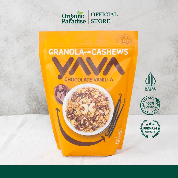 

YAVA Granola Chocolate Vanilla 400 gram