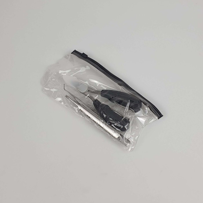 Marynt Gunting Kuku 4 in 1 Nail Clippers Manicure Anti Cantengan - Hitam, 4 In 1