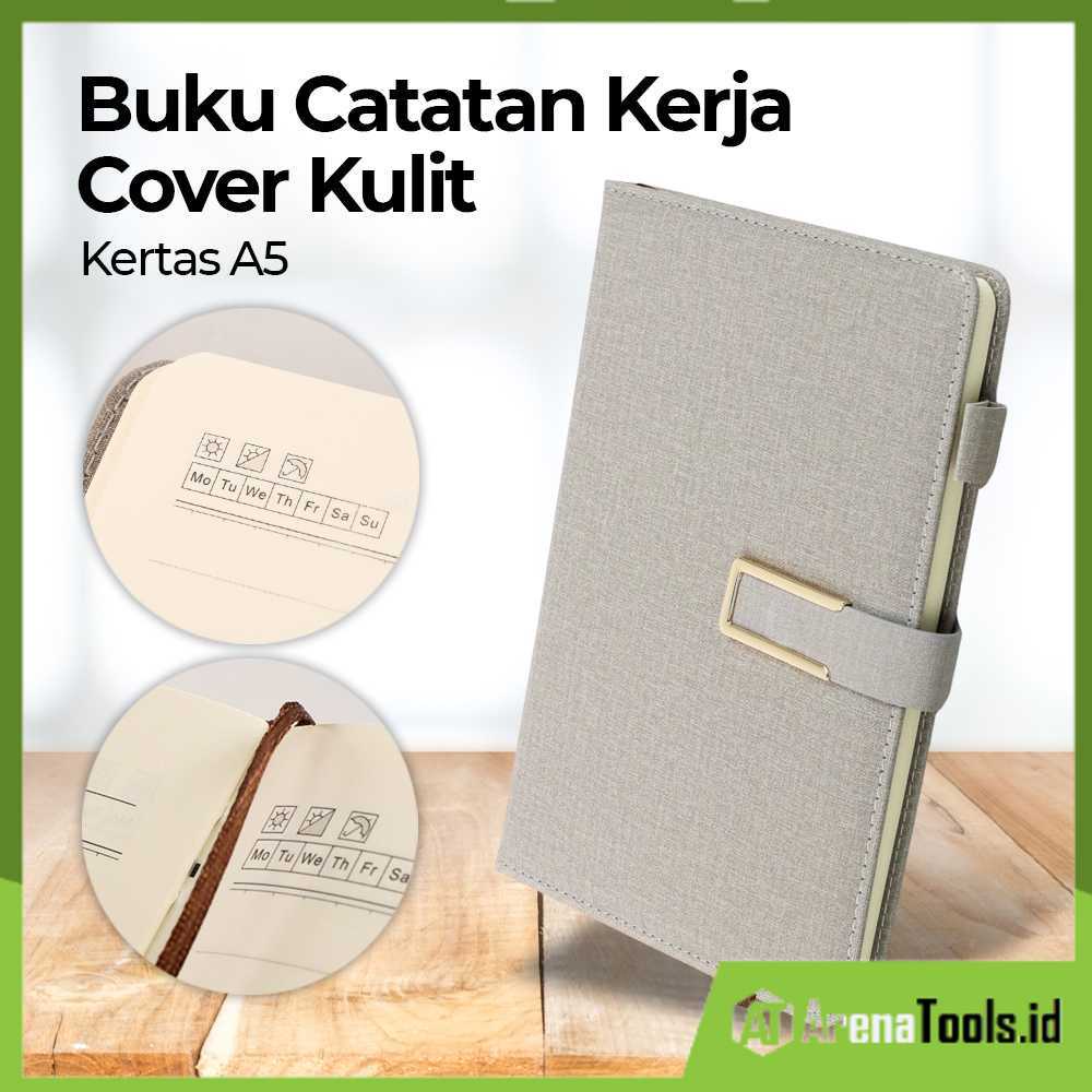 

LemonBest Notebook Buku Jurnal Catatan Diary Cover Kulit A5 - JSK25