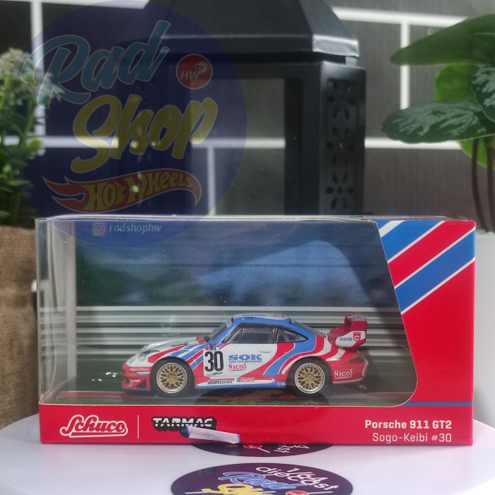 Schuco x Tarmac Porsche 911 GT2 Sogo-Keibi #30
