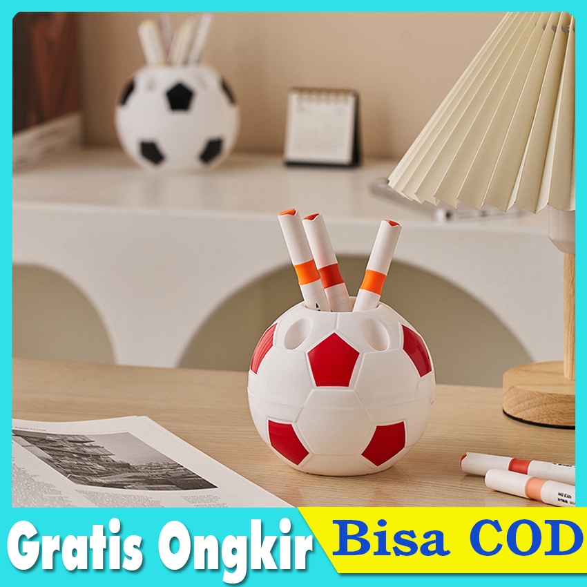 

SOS Pen Stand Besi Bulat / Pen Holder / Pen Organizer / Tempat Pen
