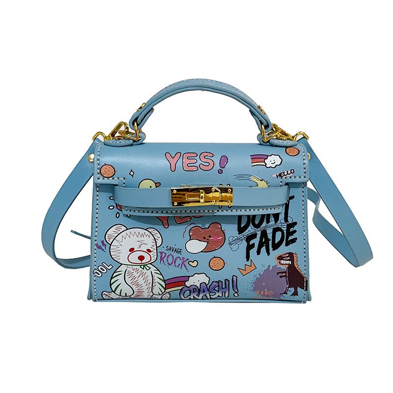 Graffiti Handheld Shoulder Bag