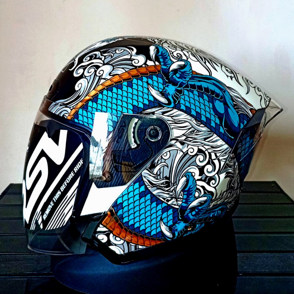 HELM RSV NEW WINDTAIL RYUJIN / HELM HALF FACE / HELM RSV WINDTAIL