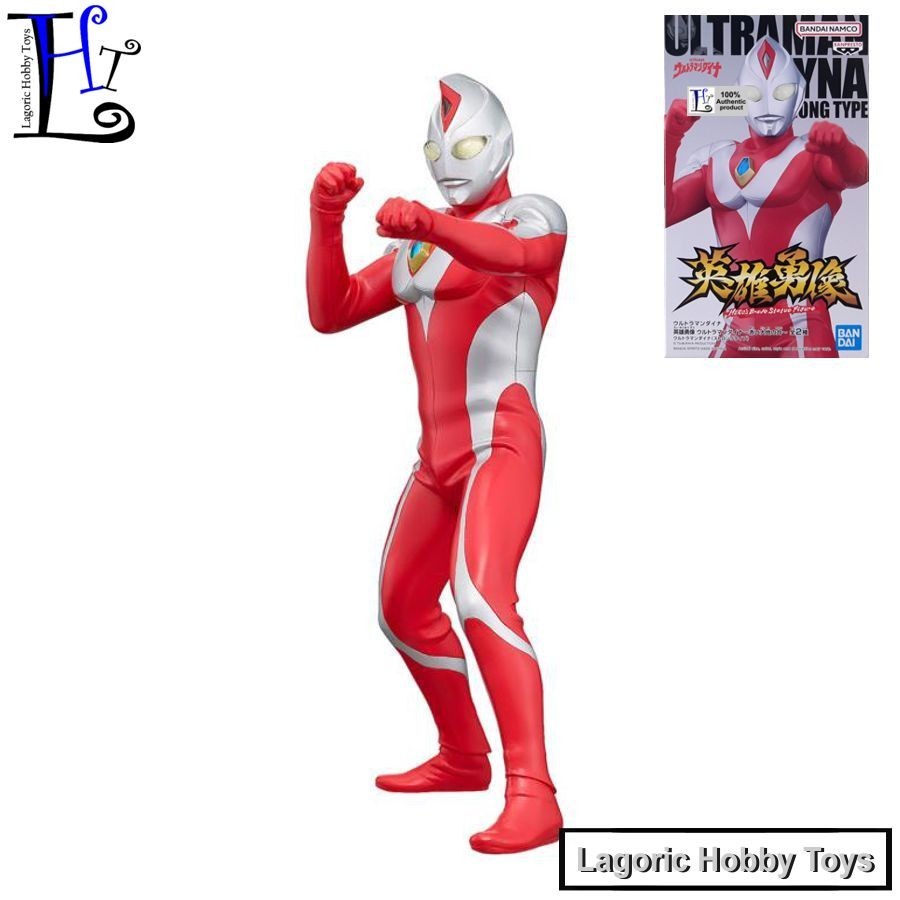 Hero’s Brave Statue Figure Ultraman Dyna Strong A Banpresto Mainan Figure