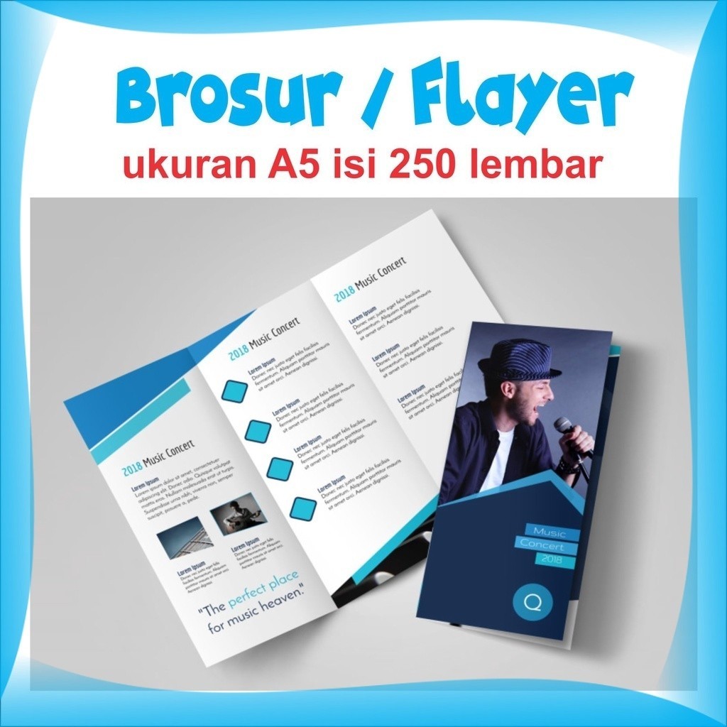 

Cetak FLYER ATAU BROSUR UKURAN A5 (14,8x21 cm) Label+Jaya