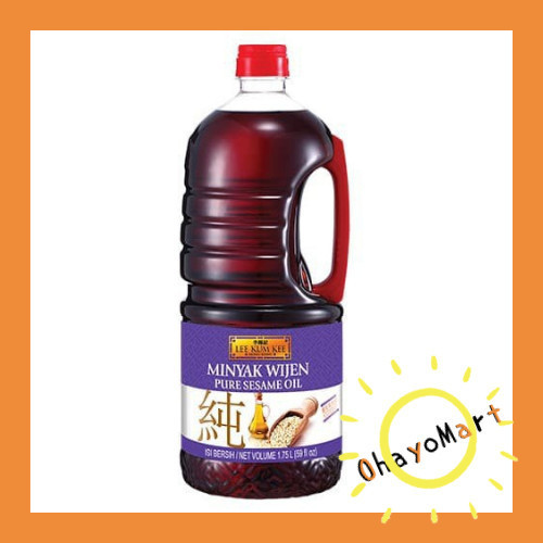 

Lee kum kee Minyak Wijen 1750ml / LKK Pure Sesame Oil Botol 1,75L