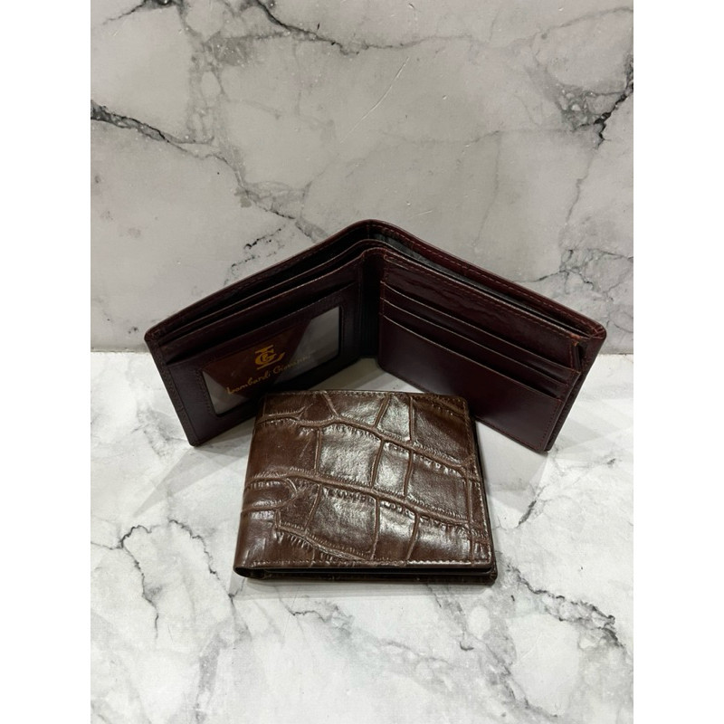 flash sale dompet pria lipat asli kulit sapi motif buaya dompet lipat pria kulit ukuran slim