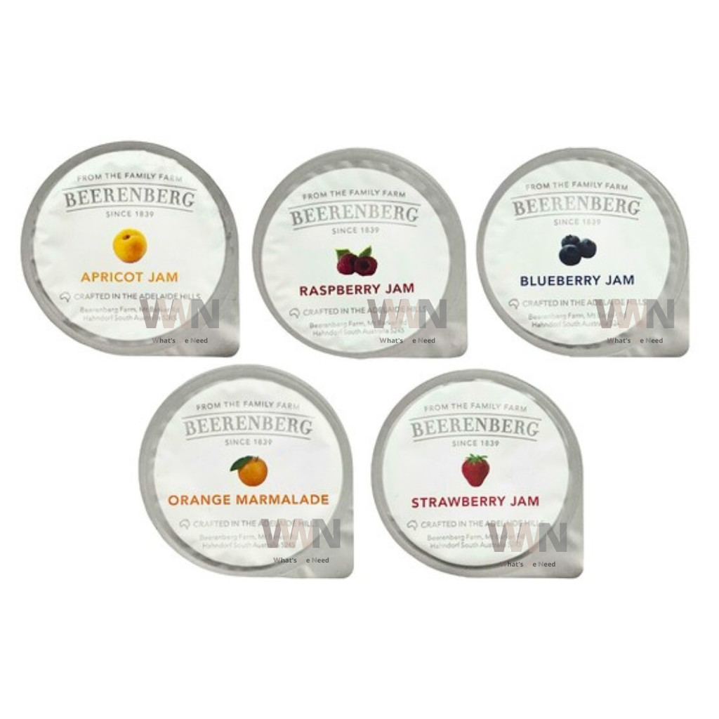 

Beerenberg Farm Selai Strawberry Apricot Orange Blueberry Blackberry Jam 14gr
