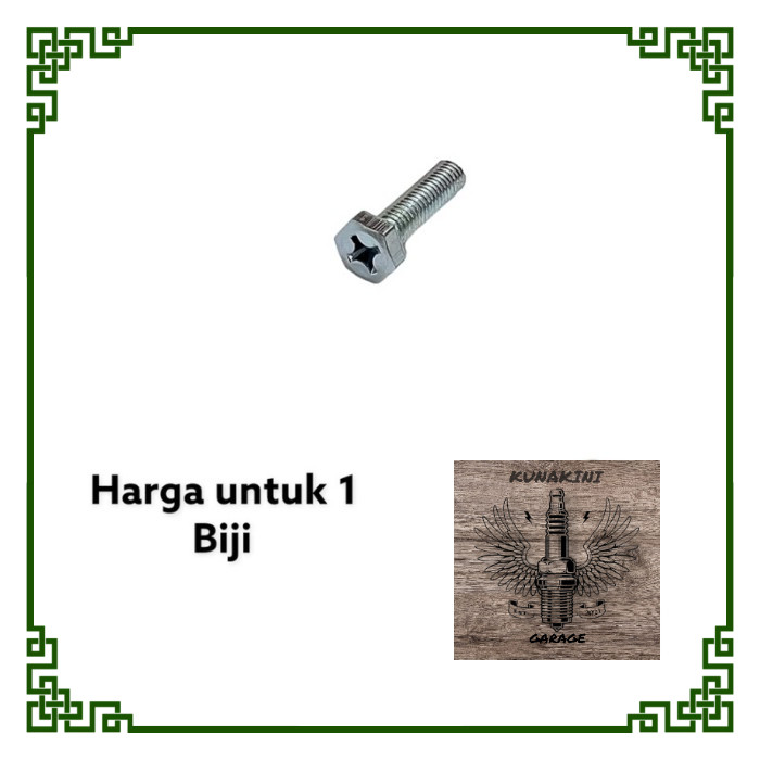 Baut blok boring head honda c50 c70 c700 c800 astrea 800 star prima / Baut Boring Motor Honda