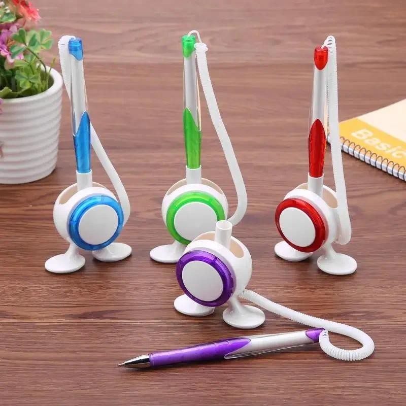 

Pen Holders Elastic Rope Ballpoint Pen Fixed Desktop School Office Stationery