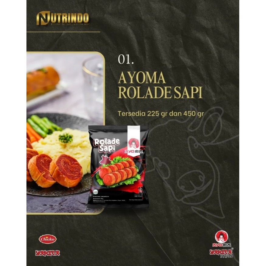 

Ayoma Rolade Sapi Beku 225gr