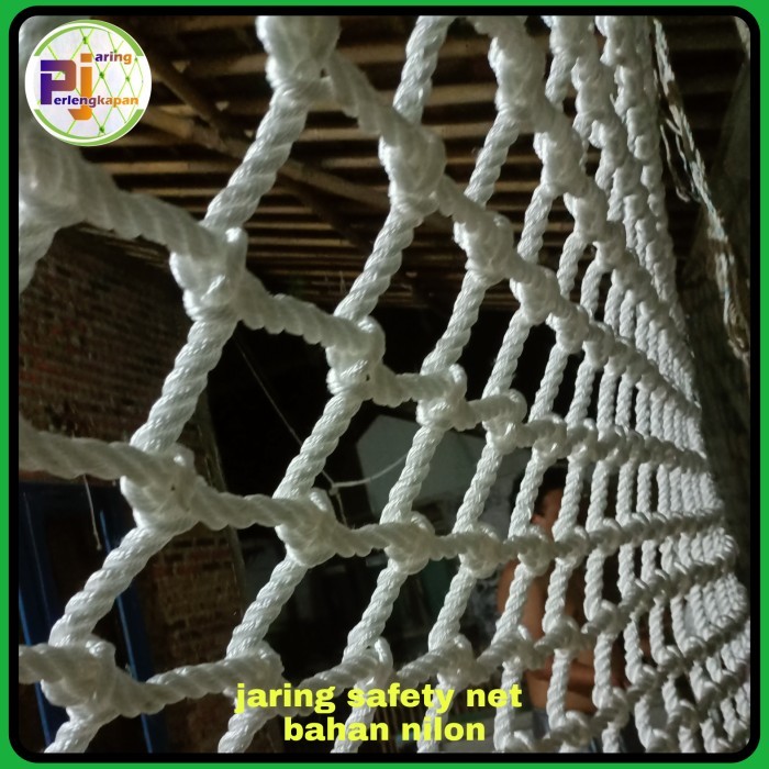 jaring pengaman/jaring outbond/Hammock/nilon 10mm