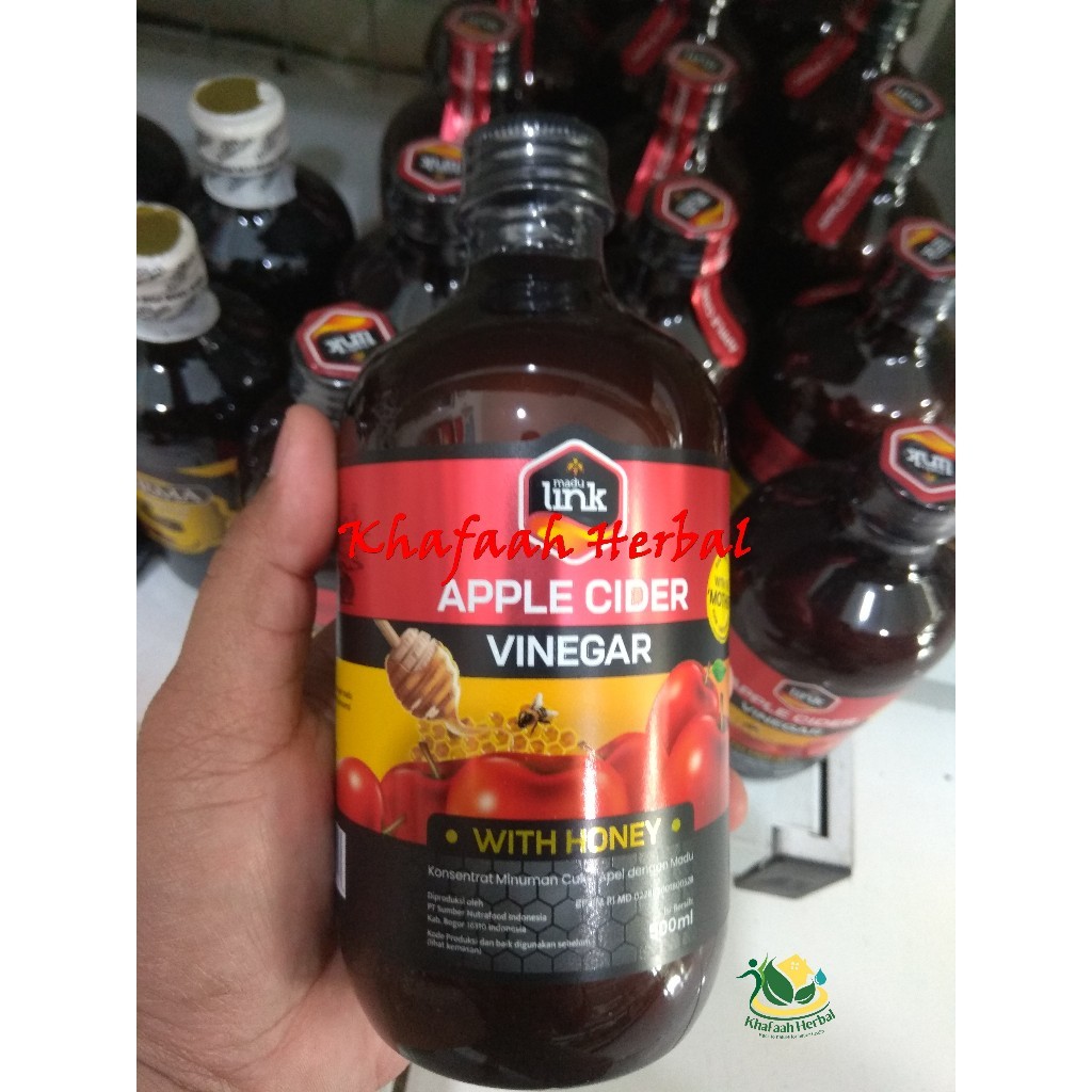 

LINK Cuka Apel Organik Premium Apple Cider Vinegar With Honey 500ml